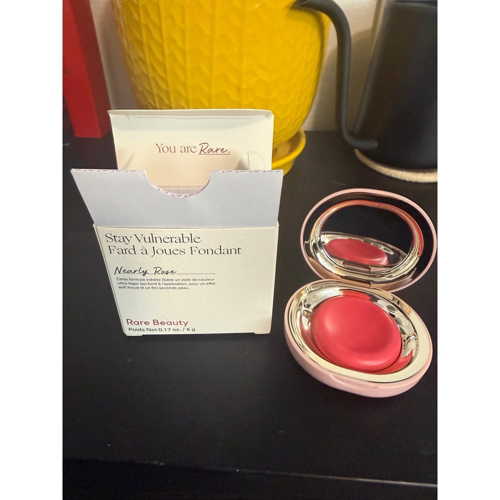 Rare Beauty Stay Vulnerable Melting Blush Nearly Rose Cream Blush NIB